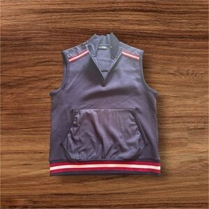 Murano Quarter Zip Vest liquid slim fit size M